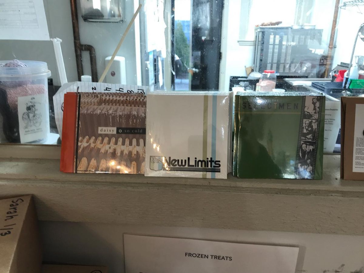 cd on the shelf